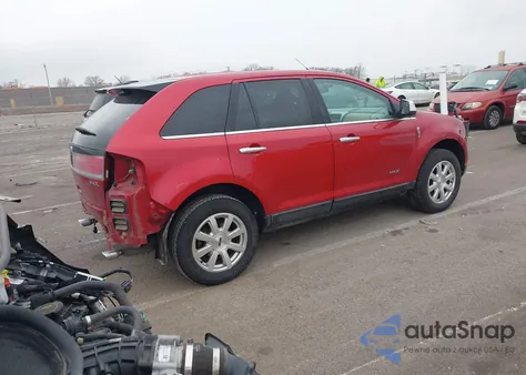 2010 Lincoln Mkx z USA, uszkodzony, nr VIN 2LMDJ6JC2ABJ03088